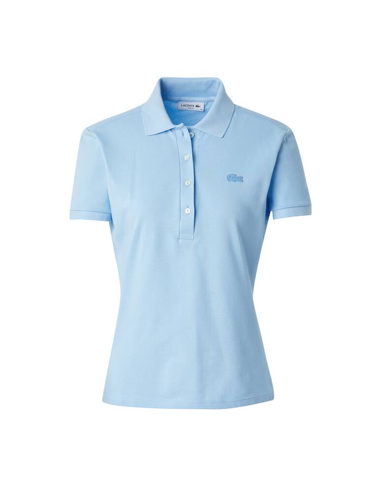 Lacoste Cotton polo shirt - light blue - picture 5 Lacoste Cotton polo shirt - light blue - picture 5