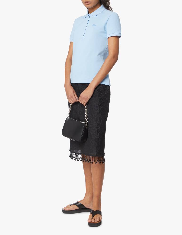 Lacoste Cotton polo shirt - light blue - picture 2 Lacoste Cotton polo shirt - light blue - picture 2