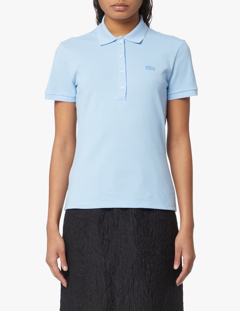Lacoste Cotton polo shirt - light blue - picture 1 Lacoste Cotton polo shirt - light blue - picture 1