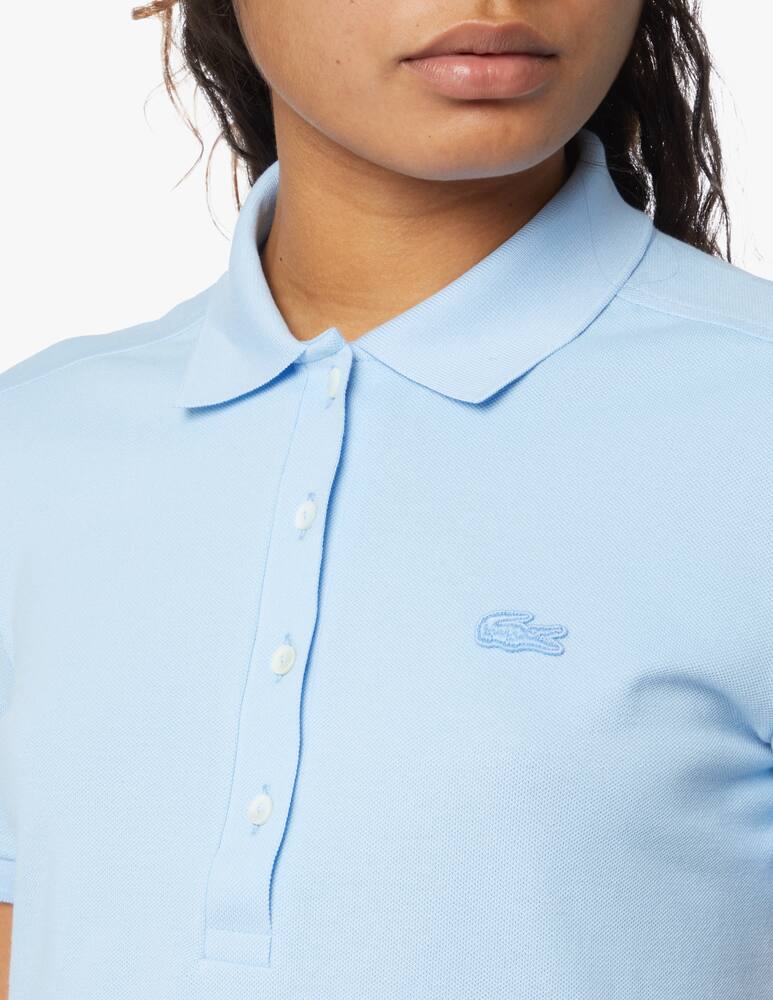Lacoste Cotton polo shirt - light blue - picture 4 Lacoste Cotton polo shirt - light blue - picture 4