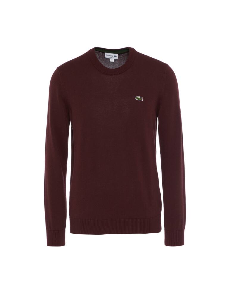 Lacoste Maglione girocollo in cotone - immagine 1 Lacoste Maglione girocollo in cotone - immagine 1