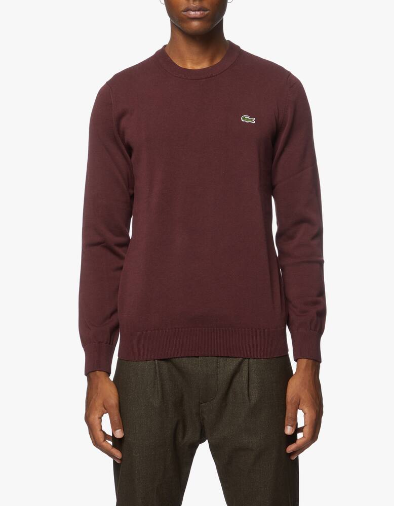 Lacoste Maglione girocollo in cotone - immagine 2 Lacoste Maglione girocollo in cotone - immagine 2