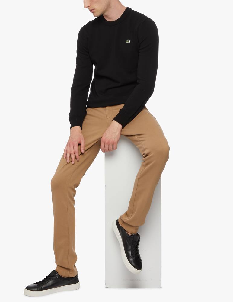 rinascente Lacoste Maglione girocollo in cotone con logo