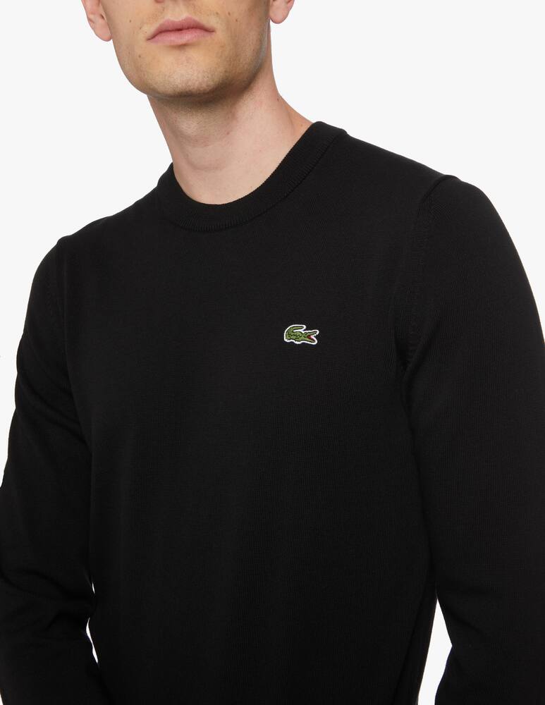 rinascente Lacoste Maglione girocollo in cotone con logo