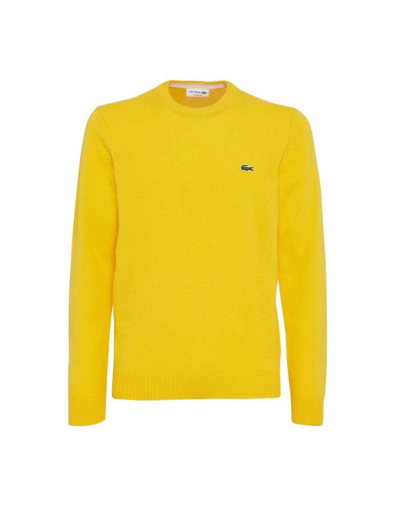 rinascente Lacoste Maglione girocollo in lana con logo