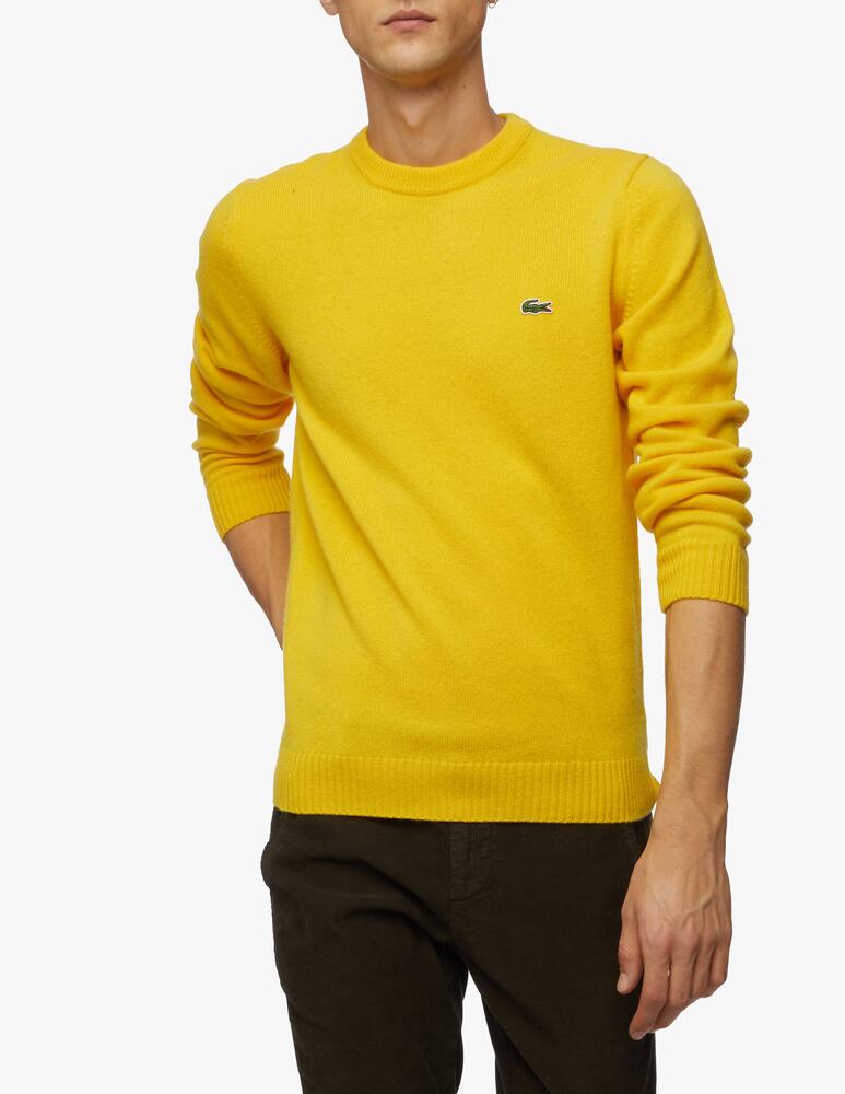 rinascente Lacoste Maglione girocollo in lana con logo