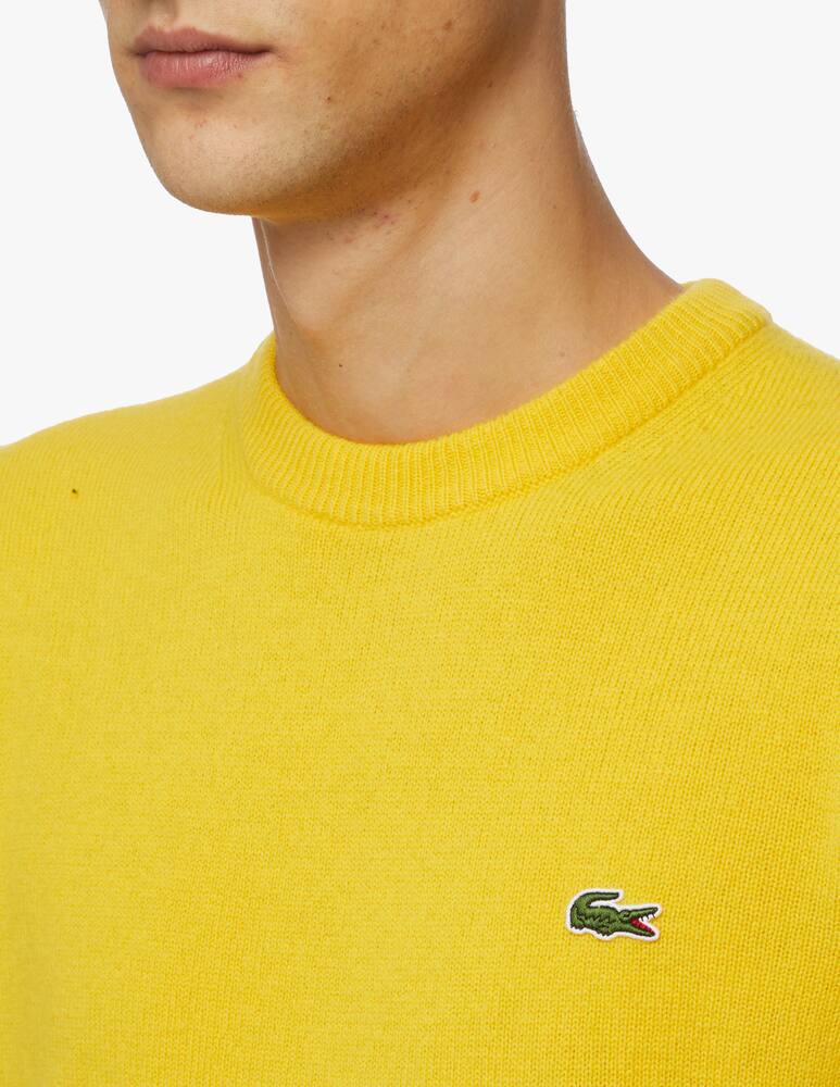 rinascente Lacoste Maglione girocollo in lana con logo