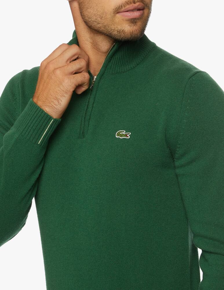 rinascente Lacoste Maglione mezza zip logo
