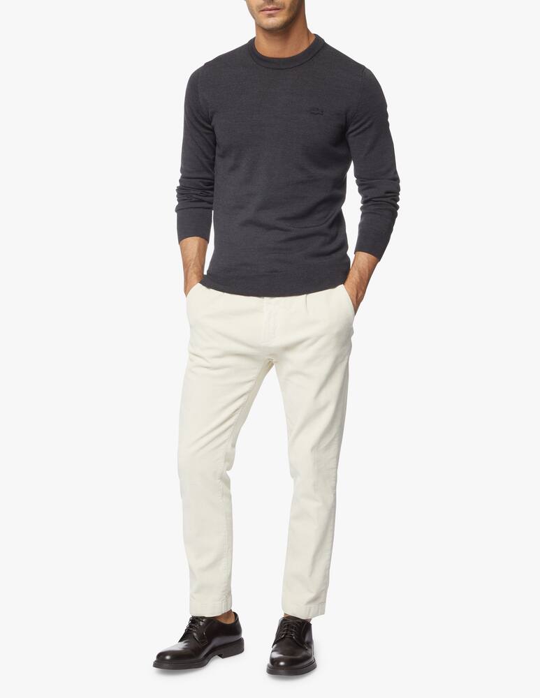 rinascente Lacoste Maglione girocollo in lana merino