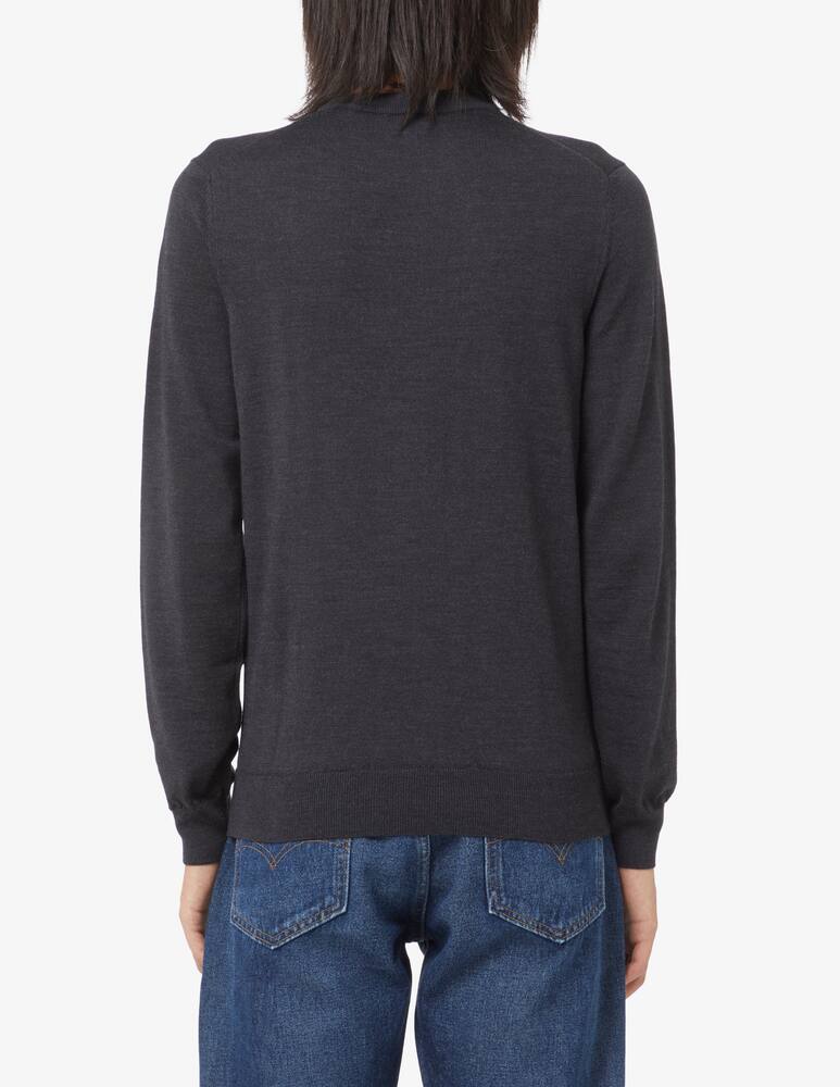 rinascente Lacoste Maglione girocollo in lana merino - Grigio