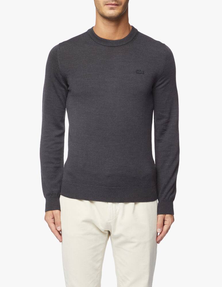 rinascente Lacoste Maglione girocollo in lana merino