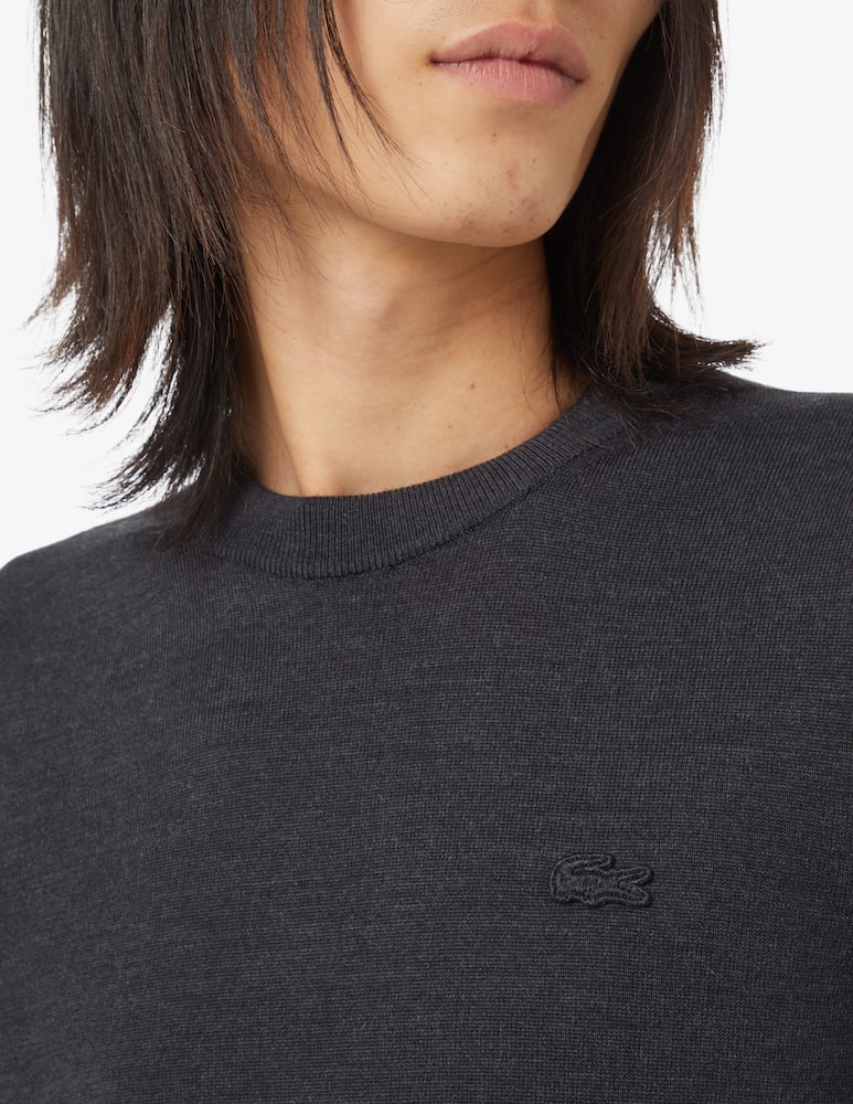 Lacoste Maglione girocollo in lana merino - immagine 4 Lacoste Maglione girocollo in lana merino - immagine 4