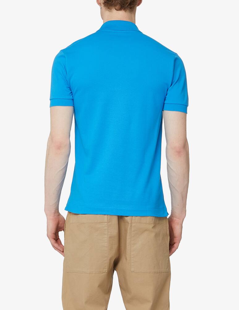 rinascente Lacoste Polo manica corta piquet - blu
