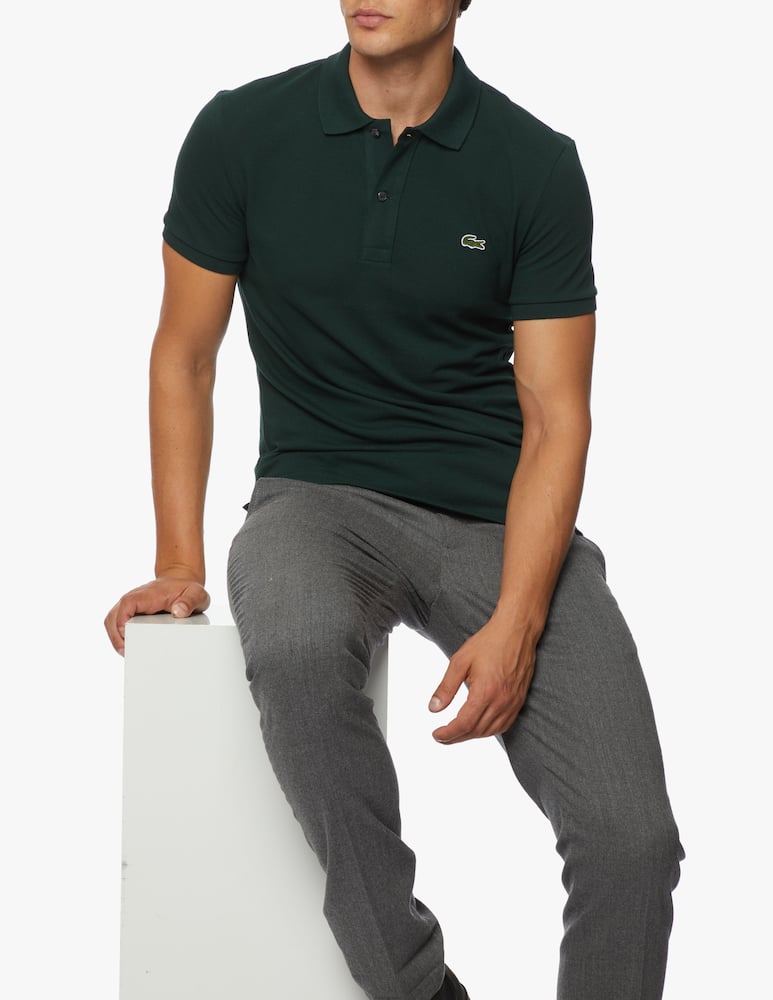 rinascente Lacoste Slim fit short sleeve polo shirt - Green