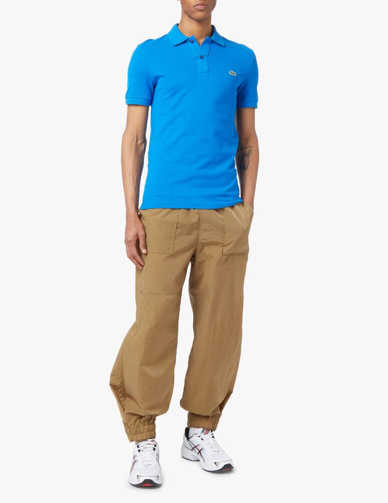 rinascente Lacoste Polo manica corta slim 4012 - azzurro