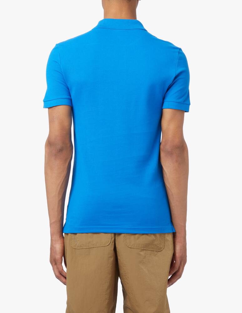 rinascente Lacoste Polo manica corta slim 4012 - azzurro