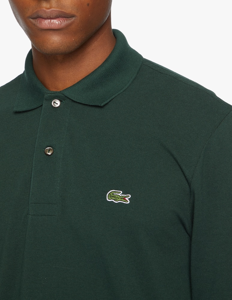 rinascente Lacoste Polo manica lunga regular fit - Verde