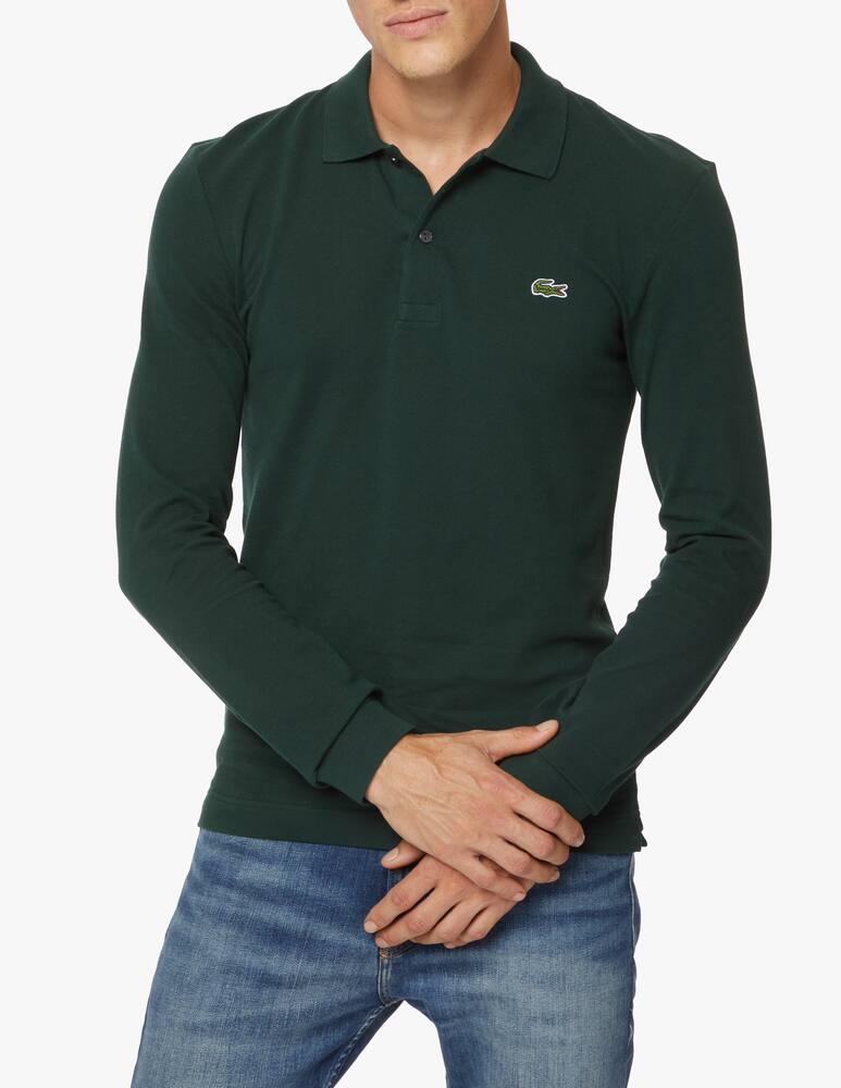 rinascente Lacoste Polo manica lunga slim fit