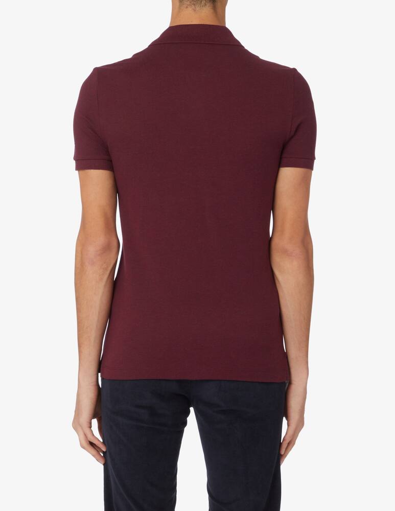 rinascente Lacoste Polo manica corta slim fit - Rosso