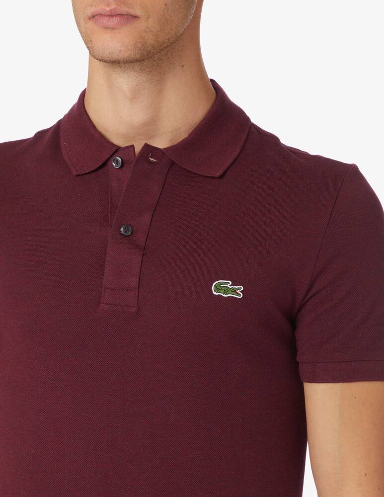 rinascente Lacoste Polo manica corta slim fit - Rosso