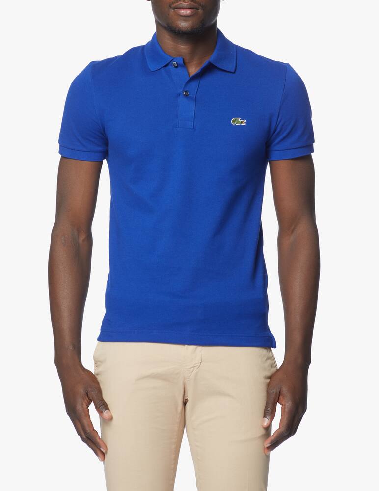 rinascente Lacoste Logo slim fit polo