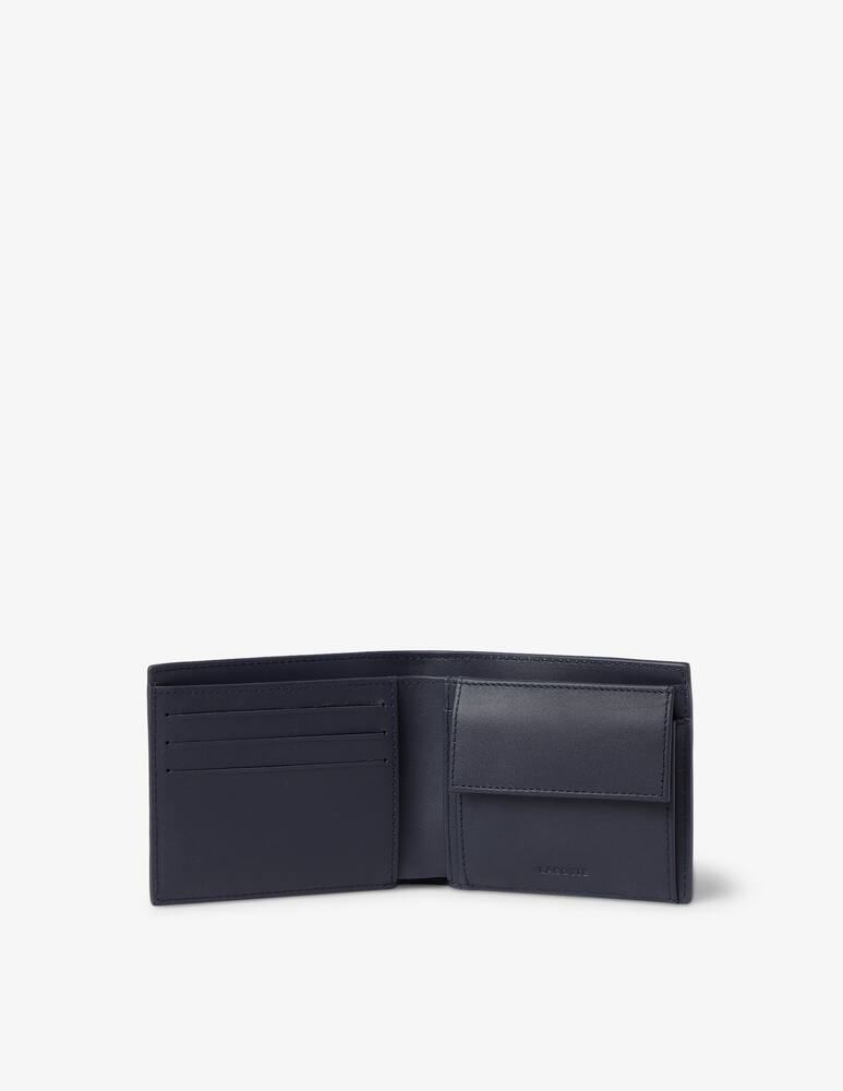 rinascente Lacoste Leather bifold 