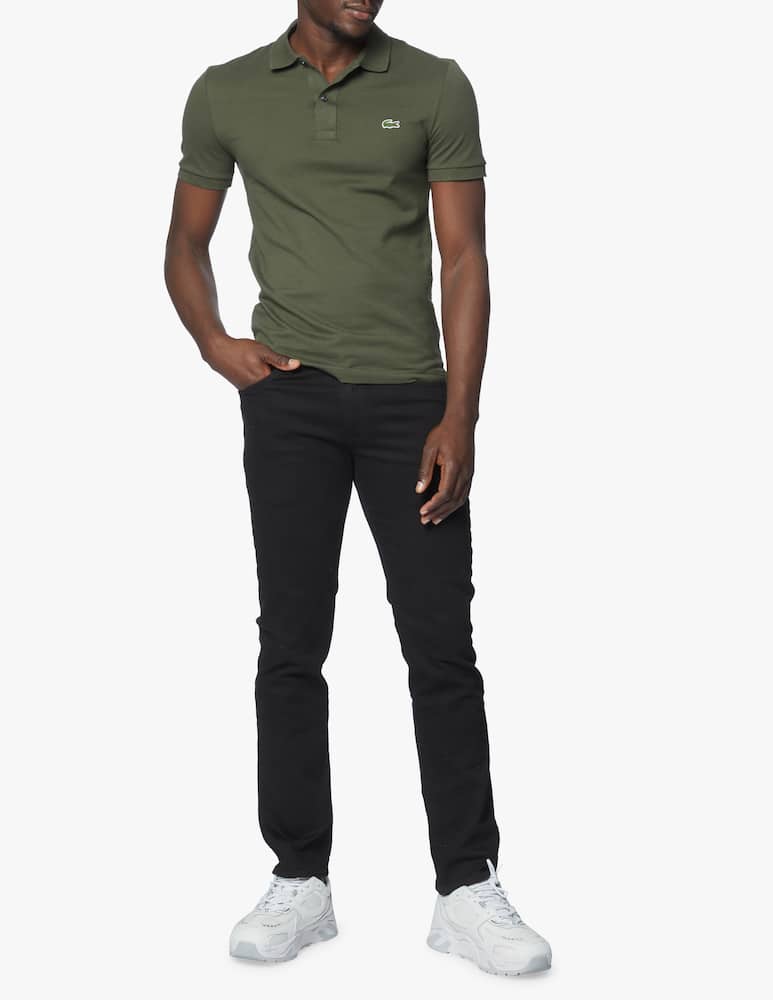 rinascente Lacoste Logo slim fit polo