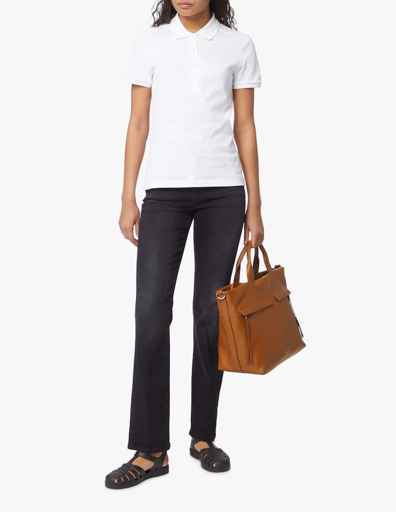 Lacoste Basic cotton polo shirt - White - picture 2 Lacoste Basic cotton polo shirt - White - picture 2