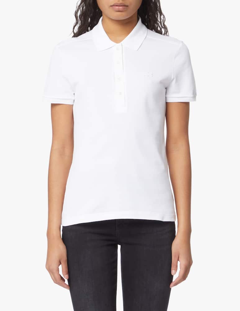 Lacoste Basic cotton polo shirt - White - picture 1 Lacoste Basic cotton polo shirt - White - picture 1