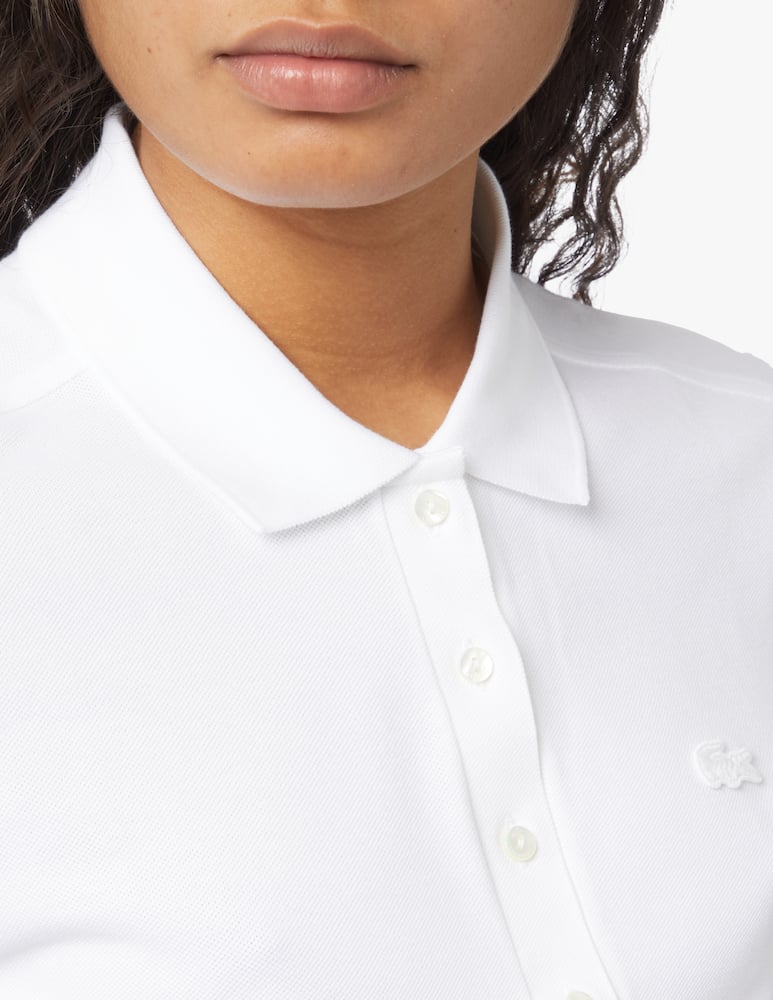 Lacoste Basic cotton polo shirt - White - picture 4 Lacoste Basic cotton polo shirt - White - picture 4