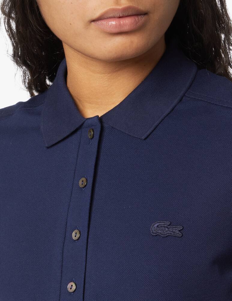 Lacoste Cotton polo shirt - blue - picture 4 Lacoste Cotton polo shirt - blue - picture 4