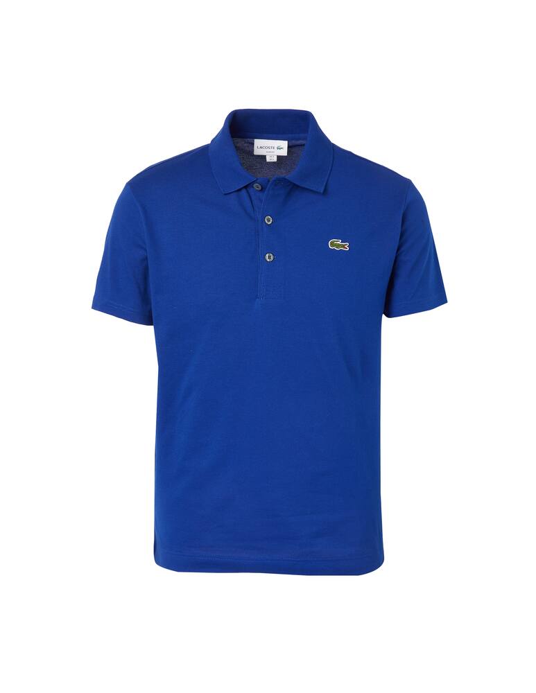 rinascente Lacoste Polo manica corta piquet light wafer - blu