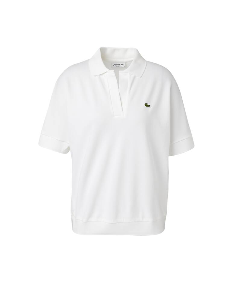 rinascente Lacoste Cotton blend polo shirt without buttons