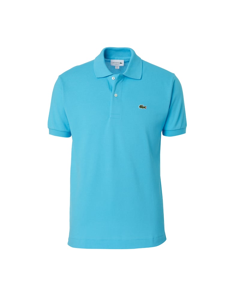 Lacoste Classic fit short sleeve polo - light blue - picture 5