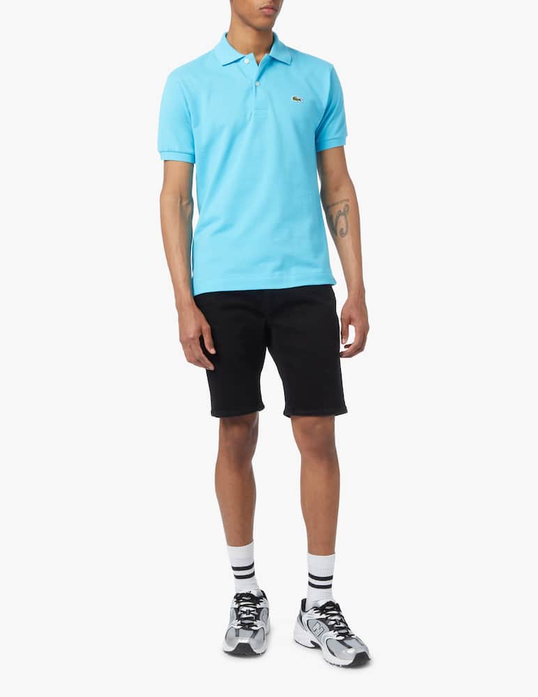 Lacoste Classic fit short sleeve polo - light blue - picture 2