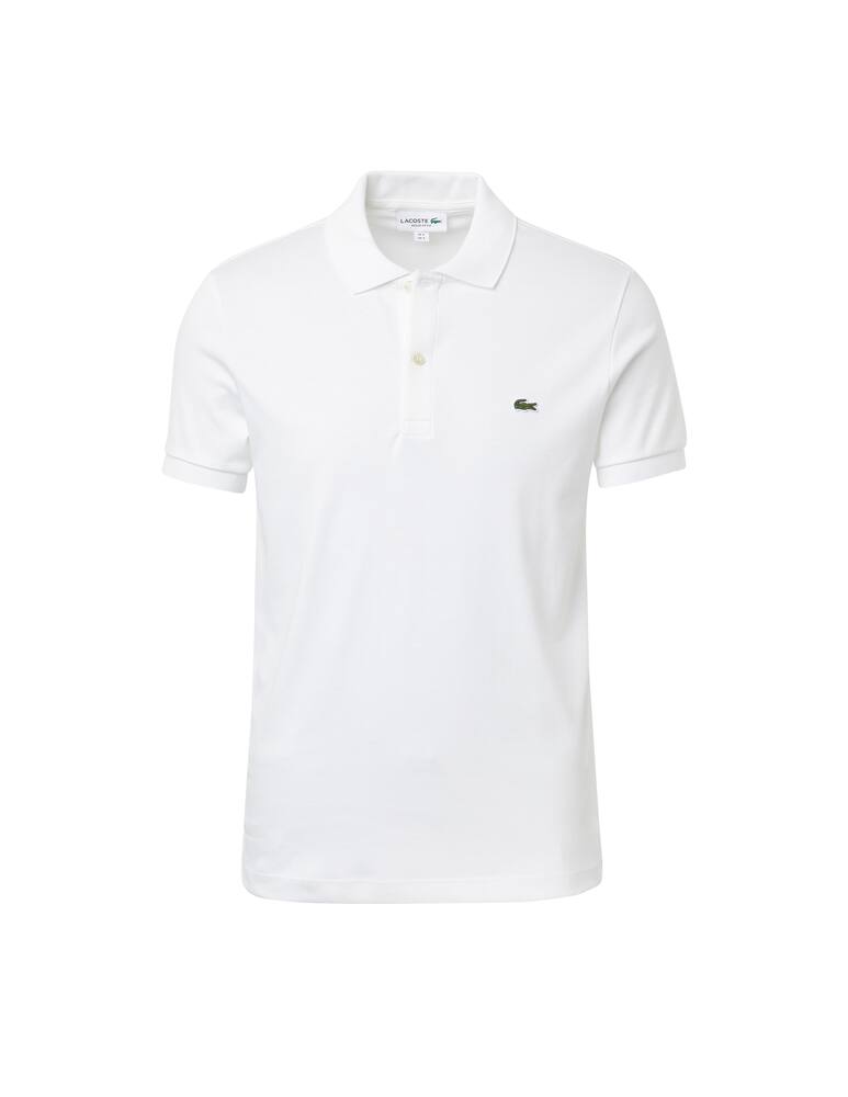 rinascente Lacoste Jersey short sleeve polo - white