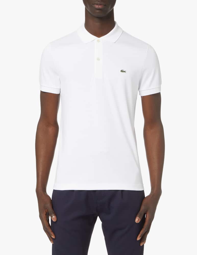 Lacoste Polo manica corta jersey - bianco - immagine 1 Lacoste Polo manica corta jersey - bianco - immagine 1