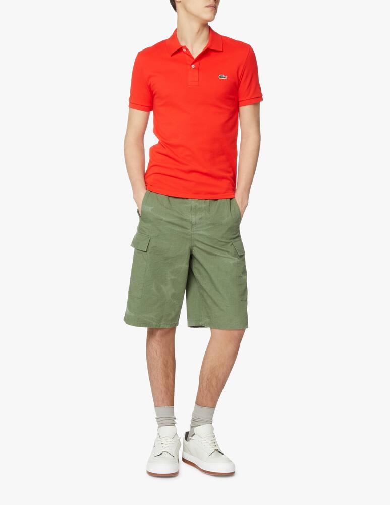 rinascente Lacoste Polo manica corta slim 4012 - rosso