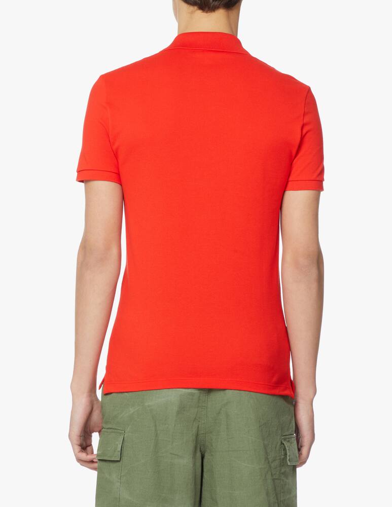 rinascente Lacoste Polo manica corta slim 4012 - rosso