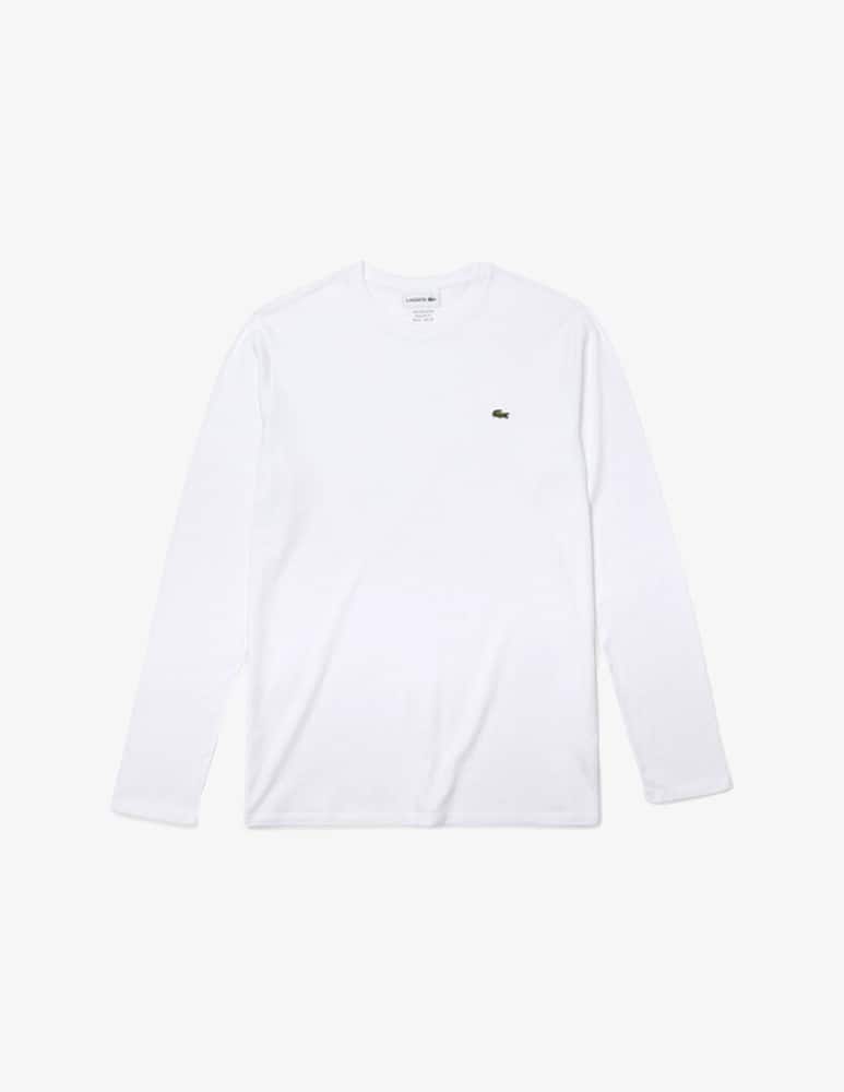 Lacoste Maglia girocollo basic in cotone - immagine 1 Lacoste Maglia girocollo basic in cotone - immagine 1