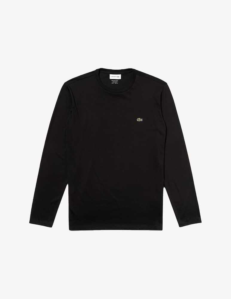 Lacoste Maglia girocollo basic in cotone - immagine 1 Lacoste Maglia girocollo basic in cotone - immagine 1