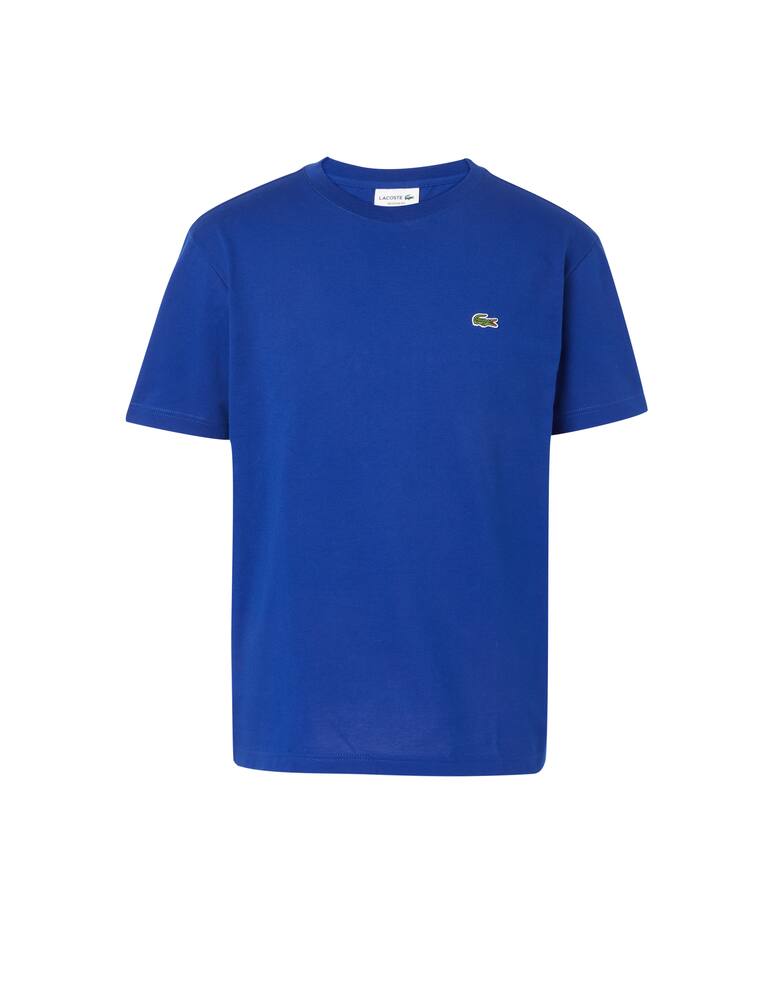 rinascente Lacoste Maglietta girocollo piquet waffle sport - blu