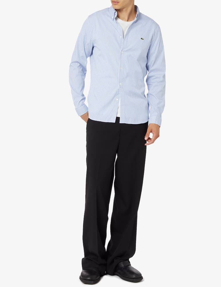 rinascente Lacoste Camicia a righe regular fit