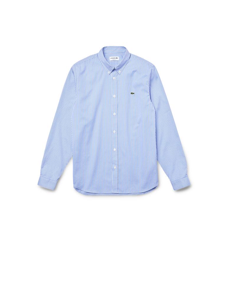 rinascente Lacoste Camicia vichy pinpoint regular fit