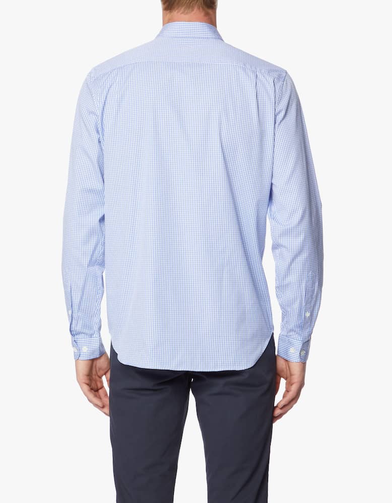 Lacoste Camicia vichy pinpoint regular fit - immagine 2 Lacoste Camicia vichy pinpoint regular fit - immagine 2