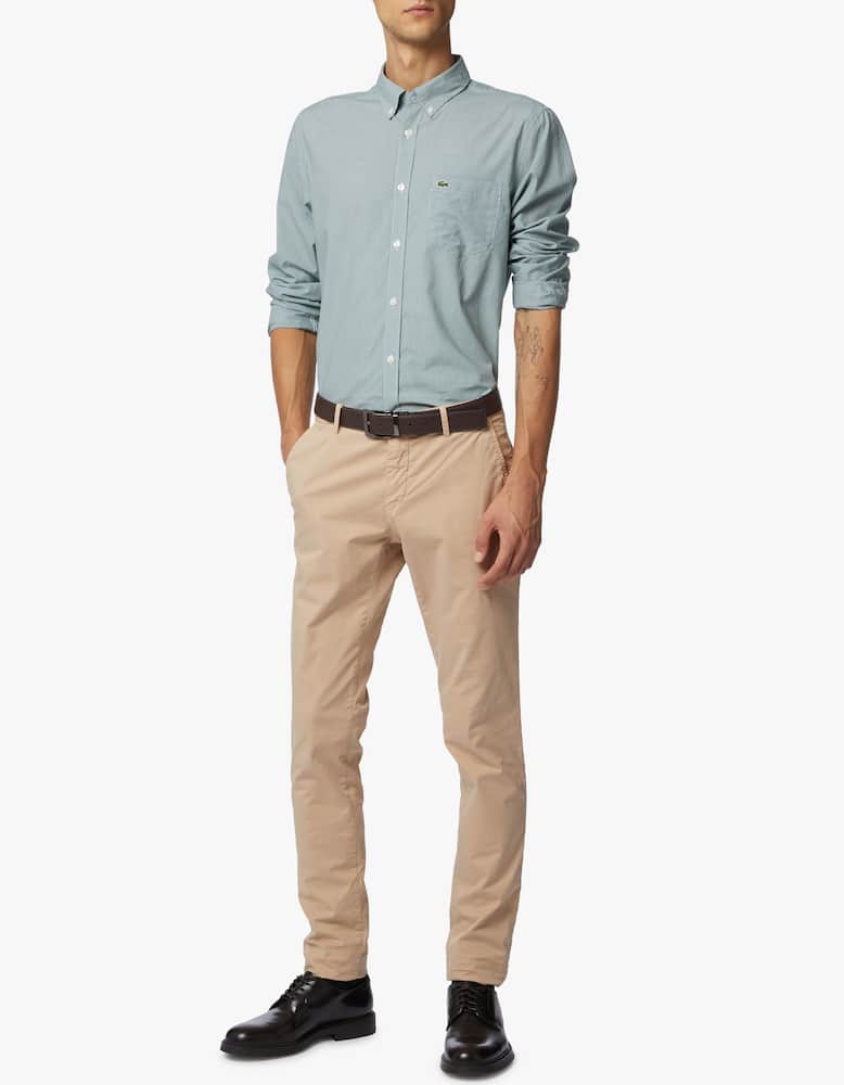 rinascente Lacoste Botton down pocket shirt - Green