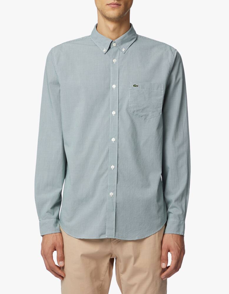 rinascente Lacoste Botton down pocket shirt - Green