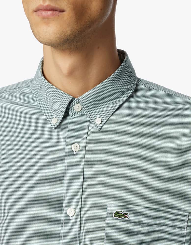 rinascente Lacoste Botton down pocket shirt - Green