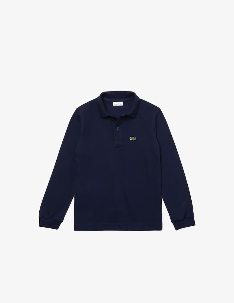 Lacoste Polo manica lunga - blu - immagine 1 Lacoste Polo manica lunga - blu - immagine 1