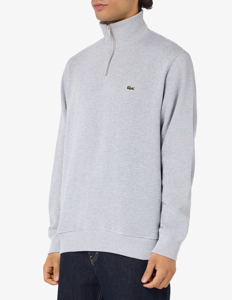 Lacoste Maglia zip interlock - immagine 4 Lacoste Maglia zip interlock - immagine 4